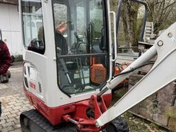 TAKEUCHI TB 216 Minibagger Löffel nur 731h