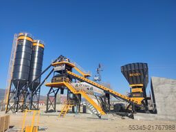 FABO Concrete Batching Plant 120 M3/H Compact Concrete Batching Plant