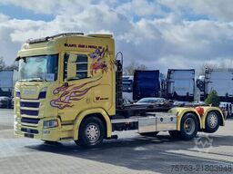 Scania R500 NGS 6x2*4 - HIAB Hooklift 21T - Retarder -...