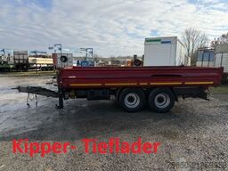 TK14 14,4 t Tandemkipper- Tieflader Breitbereifung