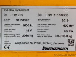Jungheinrich ETV 216 1025 DZ