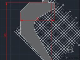 Cnstamp 85 degree H145mm gooseneck punch