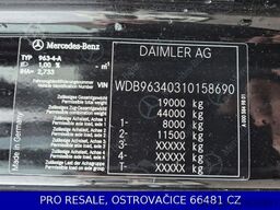 MERCEDES-BENZ ACTROS 1851 GIGA E6 - KM 337000 Original