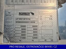 SCHMITZ CARGOBULL SKO 24-13.4 FP60 COOL + BiTemp + MAXIMA 1300