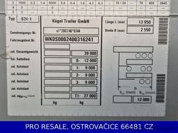 KÖGEL SN 24 CARGO + LIFTACHSE