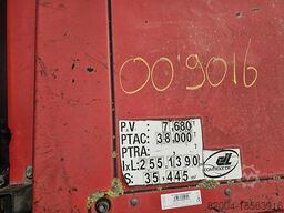 LECITRAILER 3 AXLE CURTAINS | BPW DISC.