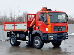 MAN TGM 18.280 * KIPPER 3,85m * PK 10501 * 4x4