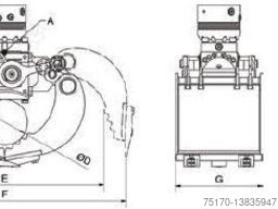  DMS SG6040 Grabgreifer Sortiergreifer / NEU