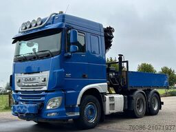DAF XF 460 6x4!!HIAB 24TM CRANE/KRAN/TREKKER/BAKWAG...