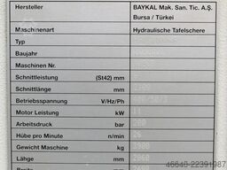 BAYKAL HGL 2100 x 6.0