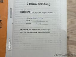 Rex Homs 860 Dickenhobelmaschine