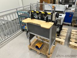 Double side corner cutter pneumatic