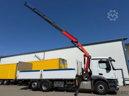 MERCEDES-BENZ MB 2536 LL Pritsche Kran PK 18002 Funk LBW 1,5t