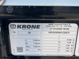 KRONE MEGA SD, EDSCHA-VERDECK, HUBDACH