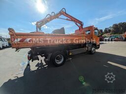MERCEDES-BENZ Atego 1218 / Kipper+Kran / load 5,2ton / E3