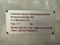 DECKEL FP1 aktiv mit 3 Achs Heidenhain Digitalanzeige