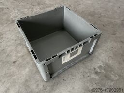 60x Stapelkiste 398x398x200mm Lagerkiste Stapelbox