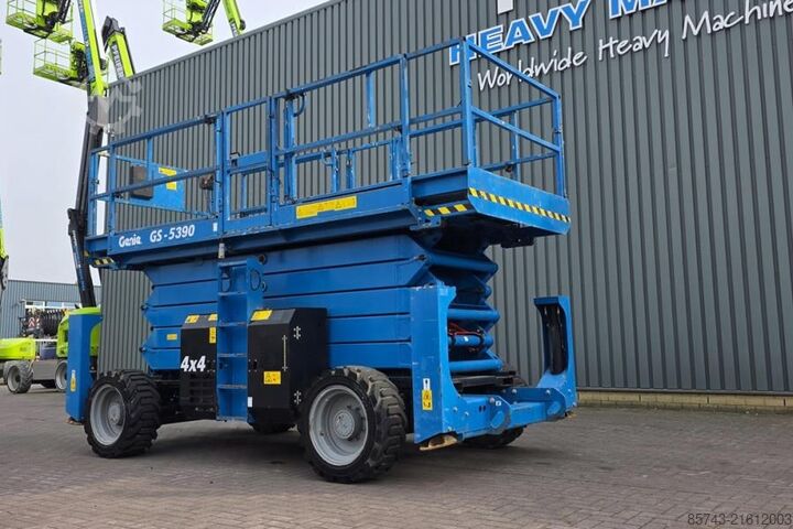 Scherenhebebühne Genie GS5390 Diesel, 4x4 Drive, 18.15m Working Height, 6