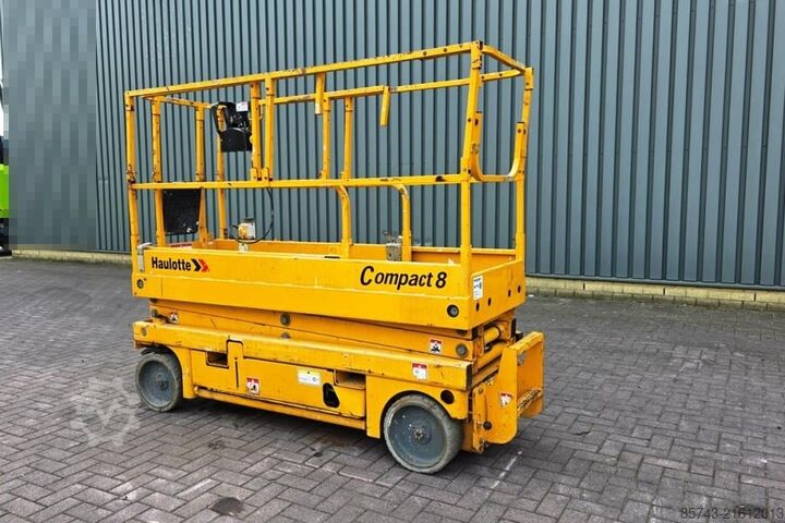 Scherenhebebühne Haulotte Compact 8 Electric, Batteries 10-2024, 8.2m Workin