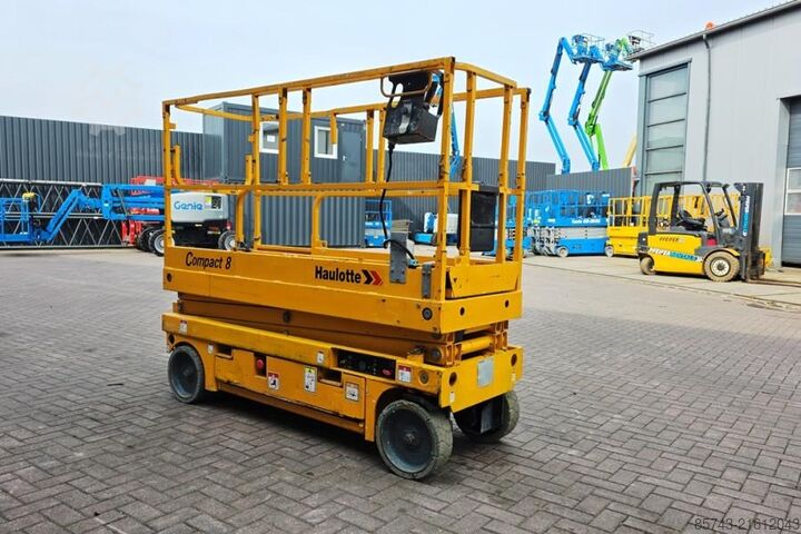 Scherenhebebühne Haulotte Compact 8 Electric, 8.2m Working Height, 350kg Cap