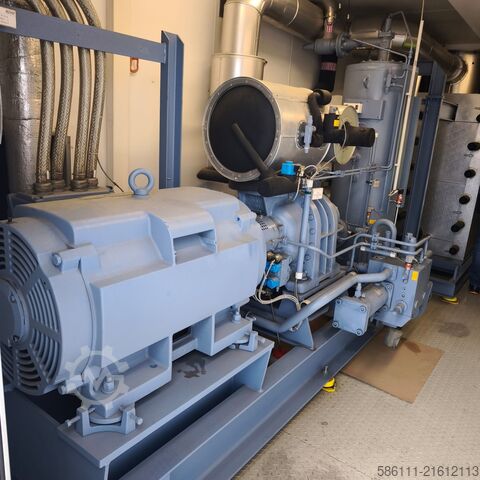 Kältemaschine NH3 (R717/ Ammoniak) GEA Refrigeration GEA Grasso Schraubenverdichter FX LP 800