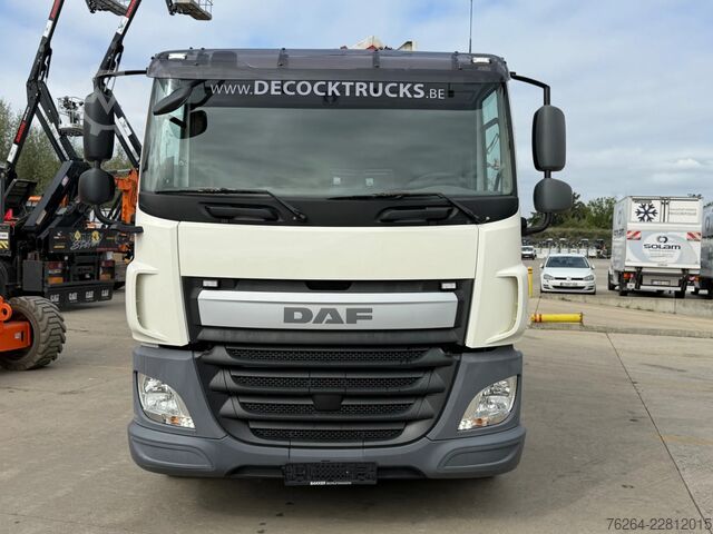 Container transportation DAF CF 330 6x2 ZEILADER+KETTINGSYSTEEM