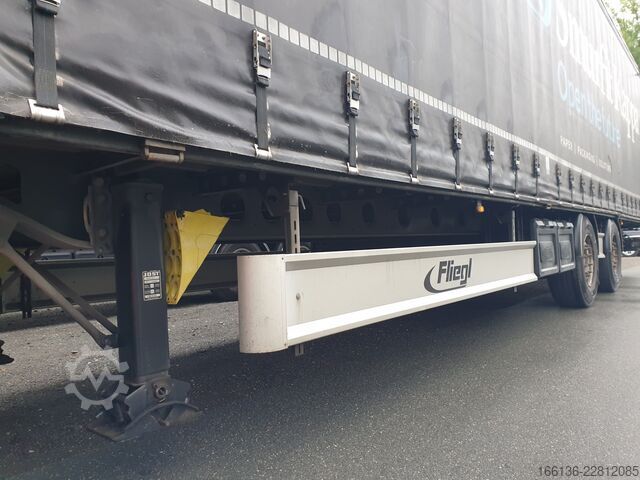 Curtainsider Fliegl 2-Achs Gardine TWIN Standard Xtra-Long
