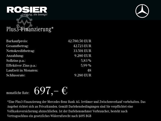 Kastenwagen Mercedes-Benz Sprinter 317 CDI Mixto L2H2 MBUX Navi Kamera