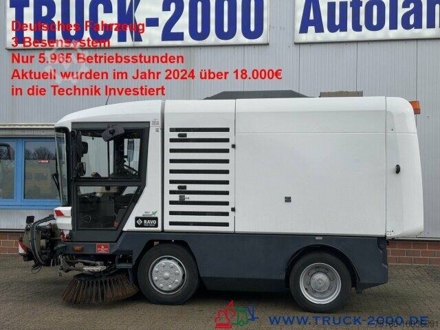 Road sweeper Ravo Ravo 540 3 Besensystem Sweeper + Sprühen 50 Km/h
