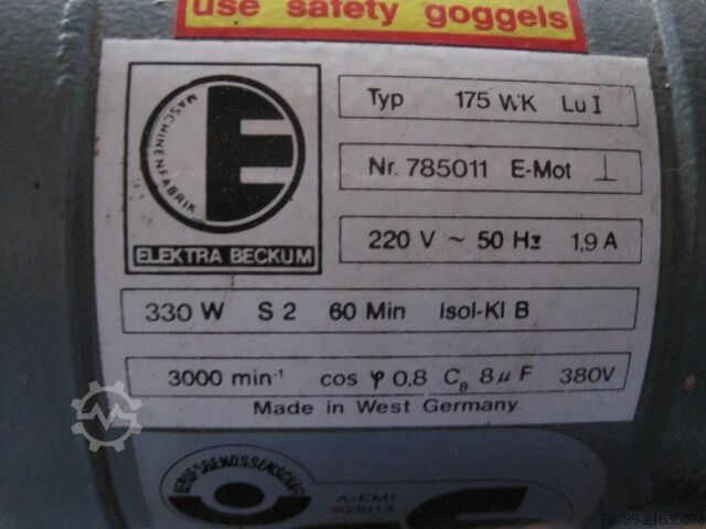 Elektra-Beckum Doppelschleifbock Elektra-Beckum Doppelschleifbock Doppelschleifbock mit Untergestell