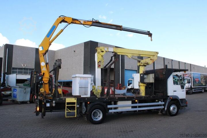 Hebebühne MAN 14.224 + EURO 2 + PTO + EFFER CRANE