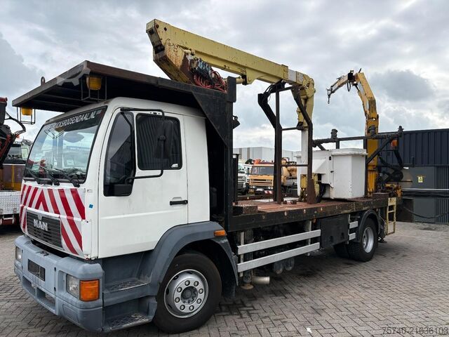 Crane MAN 14.224 + EURO 2 + platfrom 11.5meter + EFFER 95...
