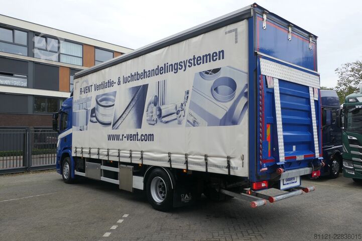 Sliding tarpaulin Scania G320 NGS | Sliding curtains | Dhollandia 2000Kg...