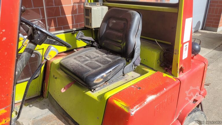 Front loader forklift CLARK G 500 Y 60 PD 3 to Diesel Kabine Heizung
