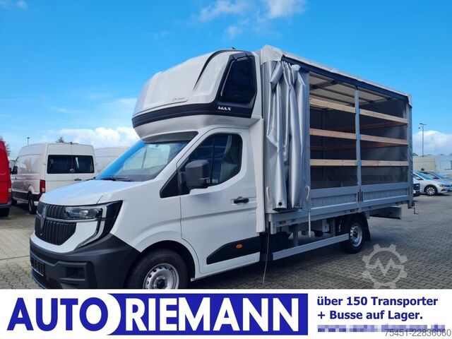 Curtain sider van Renault Master 35 Pritsche SchiebePlane Schlafkabine
