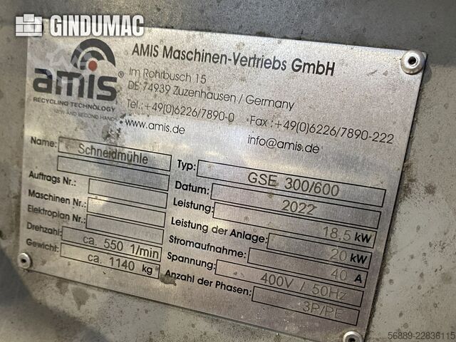 AMIS AMIS GSE 300/600 AMIS AMIS GSE 300/600