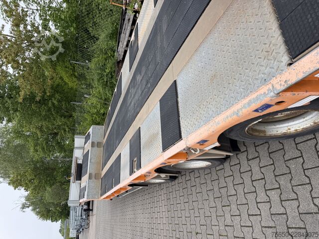 Low loader semitrailer Humbaur HTS30  3 Achs Satteltieflader, neuwertig