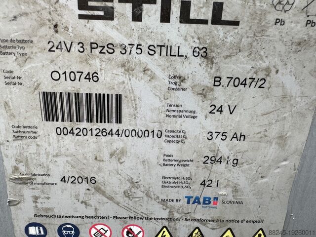 VS-22214 Electric Stacker Still EXVSF14i 5,316mm Initial Lift STILL EXVSF14i