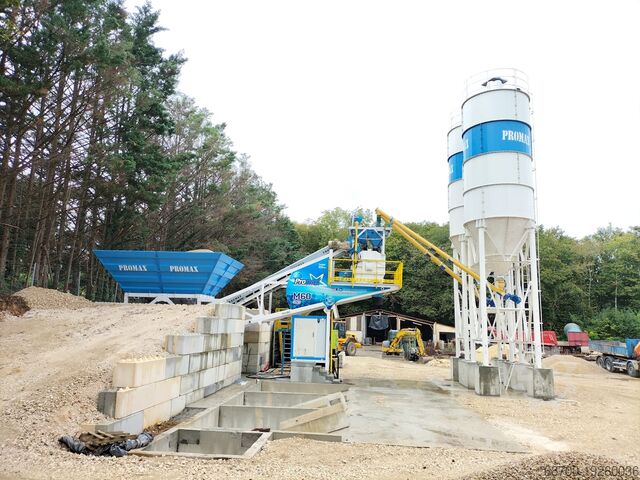 Mobile concrete mixing plant PROMAX Mobile Concrete Mixing Plant 60m3/h