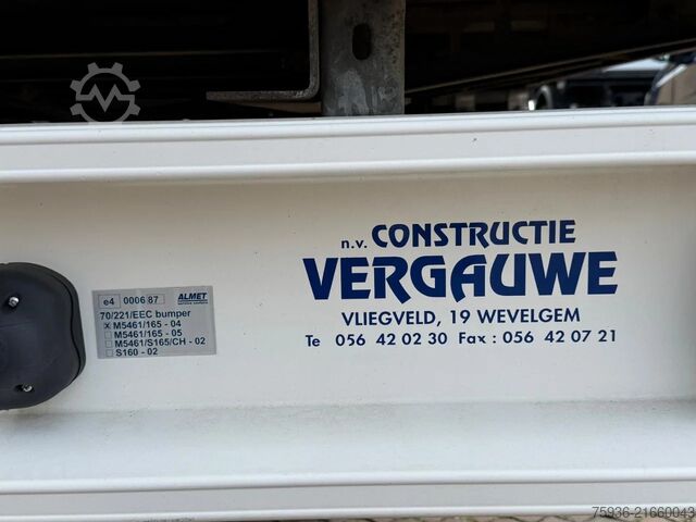 Ladepritsche Vergauwe Minitrailer 6.6 Ton Openlaadbak BE Oplegger 850...