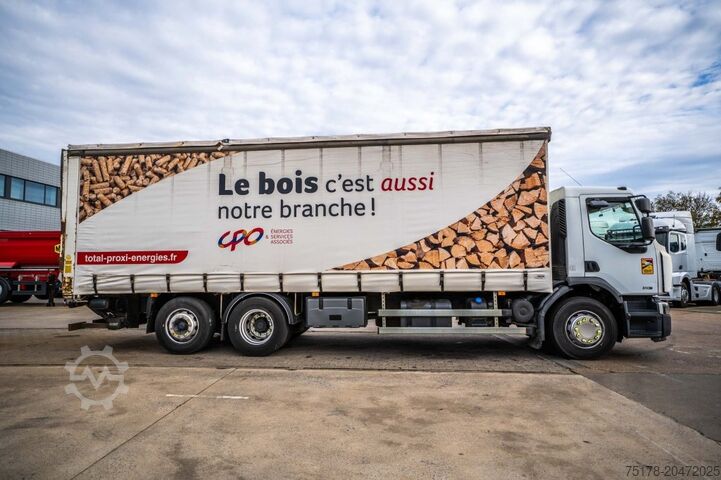 Tarpaulin RENAULT PREMIUM 310 6X2 + Palfinger 2.5T