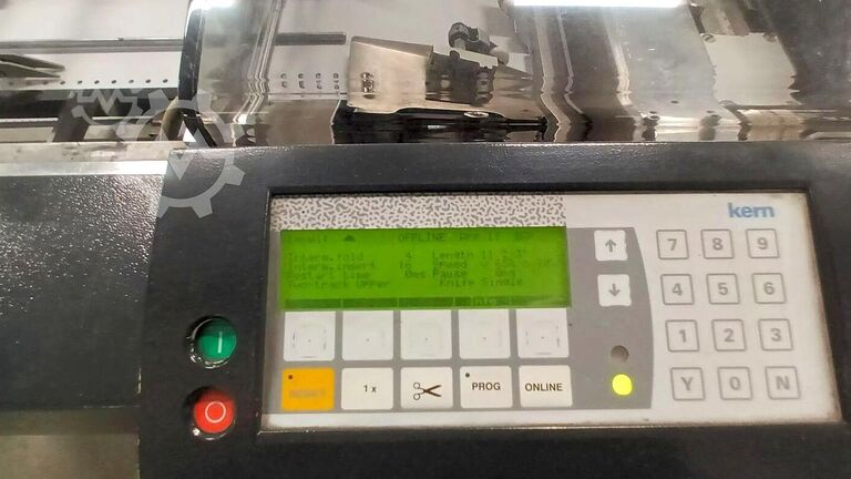 Umschlageinfügemaschine KERN 3500 Twin Channel Roll K990 PINFEED