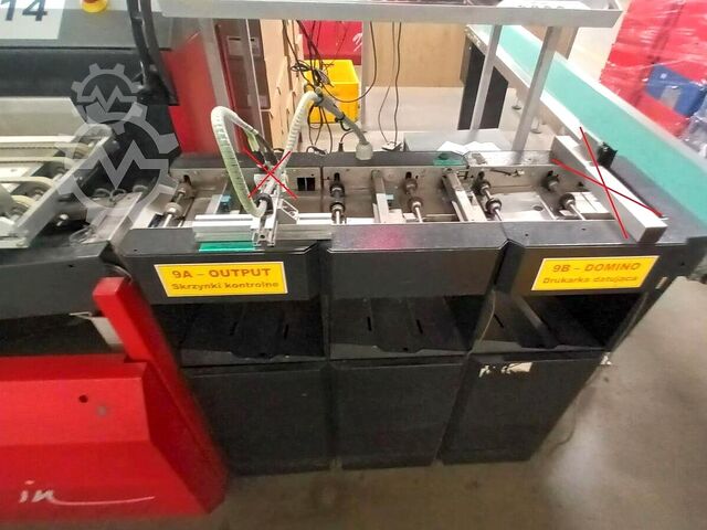 Umschlageinfügemaschine KERN 3500 Twin Channel Roll K990 PINFEED