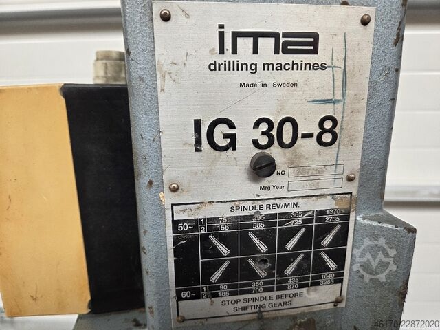 Ständerbohrmaschine IMA IG 30-8