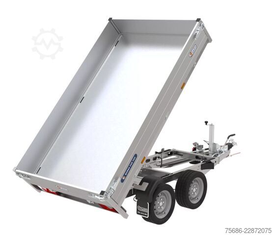 Kippanhänger Saris ⭐ Kipper 256x150x30 2000Kg Handpumpe