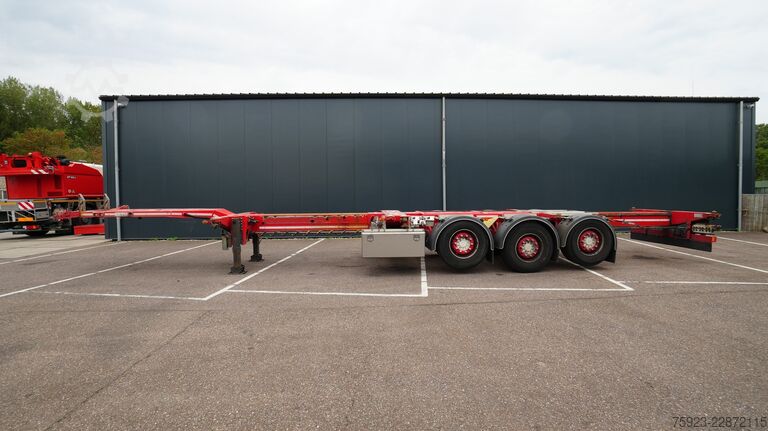 Containertransport D-tec VCC-01 FLEXITRAILER MULTI CONTAINER CHASSIS