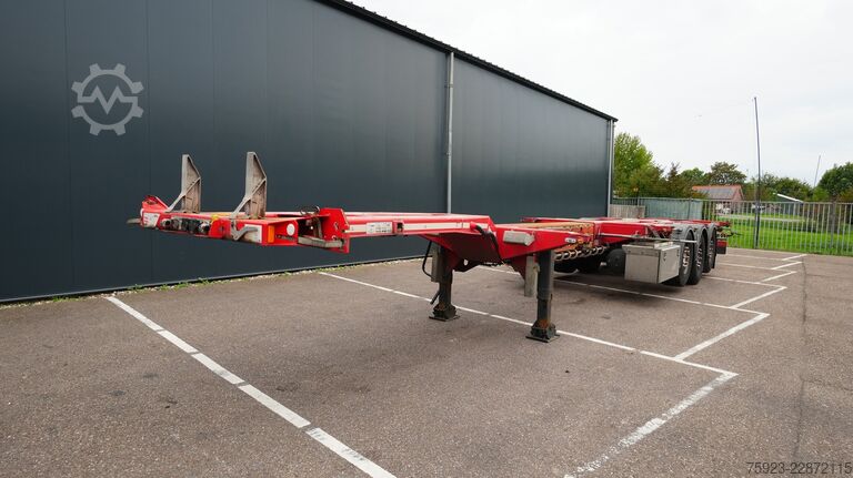 Container transportation D-tec VCC-01 FLEXITRAILER MULTI CONTAINER CHASSIS