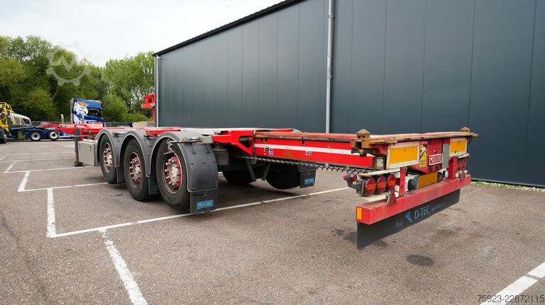 Container transportation D-tec VCC-01 FLEXITRAILER MULTI CONTAINER CHASSIS