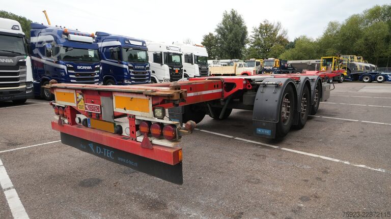 Container transportation D-tec VCC-01 FLEXITRAILER MULTI CONTAINER CHASSIS