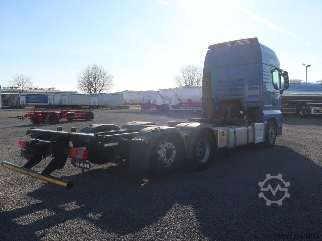Wechselfahrgestell LKW MAN 26.500 FLLC TGX BDF Intarder Lenkachse